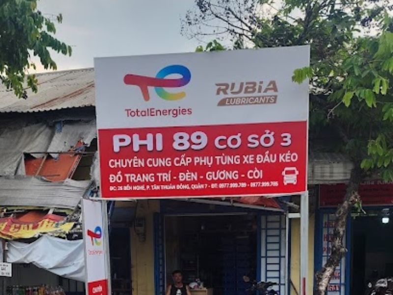 Phụ tùng ô tô Phi 89 cơ sở 3