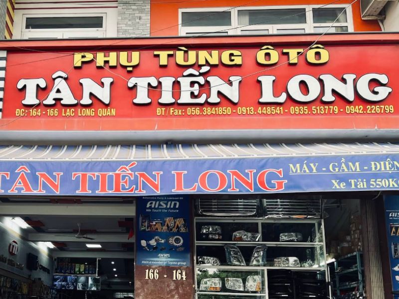 Phụ tùng ô tô Quy Nhơn - Tân Tiến Long Phú Tài