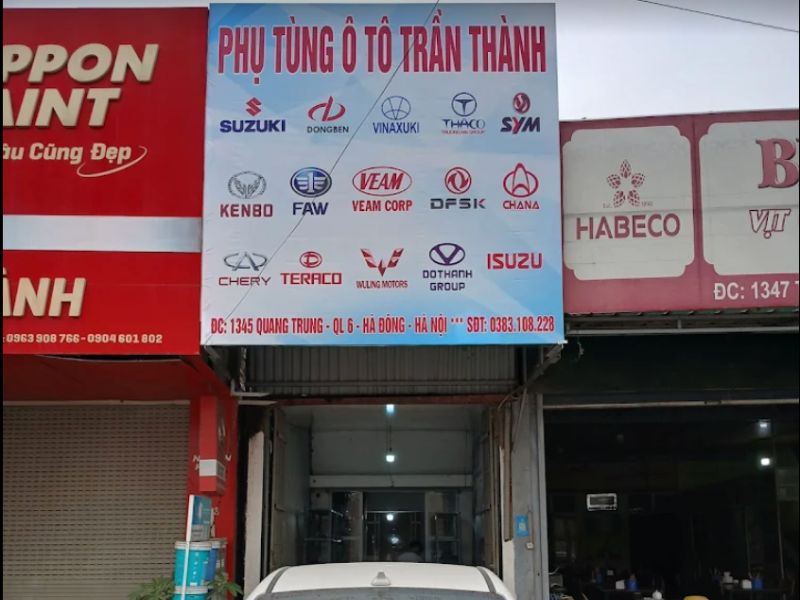 Bật mí 15 cửa hàng phụ tùng ô tô Hà Đông chất lượng 7 Phụ Tùng Ô Tô Trần Thành CS2