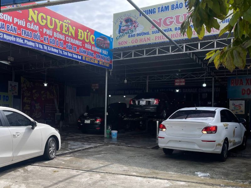 13+ gara sửa chữa ô tô ngập nước tại Huế uy tín, chuyên nghiệp 6 Xưởng sửa chữa của Nguyễn Đức Auto