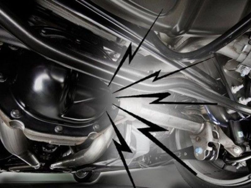 Cầu xe phát ra tiếng hú khi xe vận hành