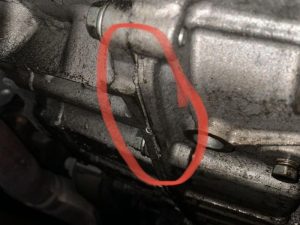 Chảy dầu phớt đầu số