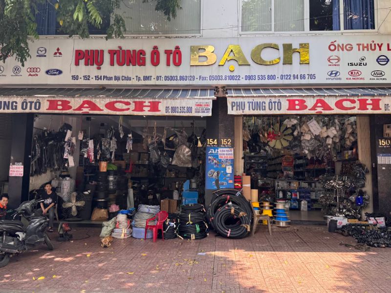 10 địa chỉ phụ tùng ô tô Buôn Ma Thuột uy tín, chất lượng cao 4 Cửa hàng phụ tùng ô tô Bạch