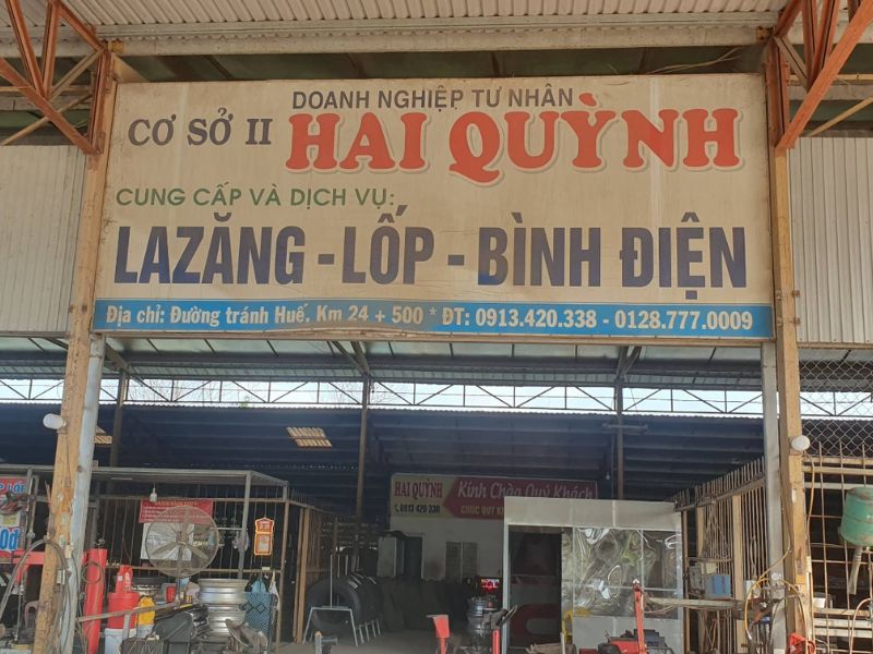 10 cửa hàng phụ tùng ô tô Huế chất lượng cao, giá tốt 9 Cửa hàng phụ tùng ô tô Hai Quỳnh