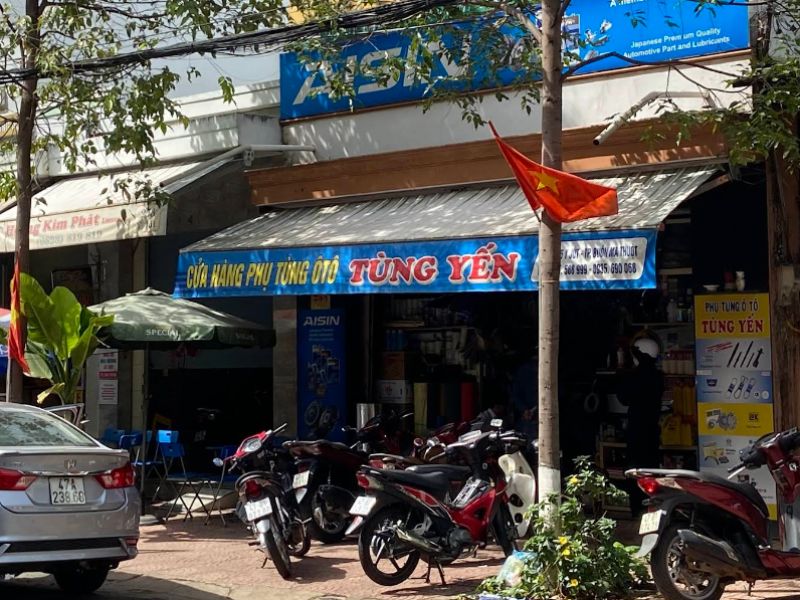 10 địa chỉ phụ tùng ô tô Buôn Ma Thuột uy tín, chất lượng cao 6 Cửa hàng phụ tùng ô tô Tùng Yến