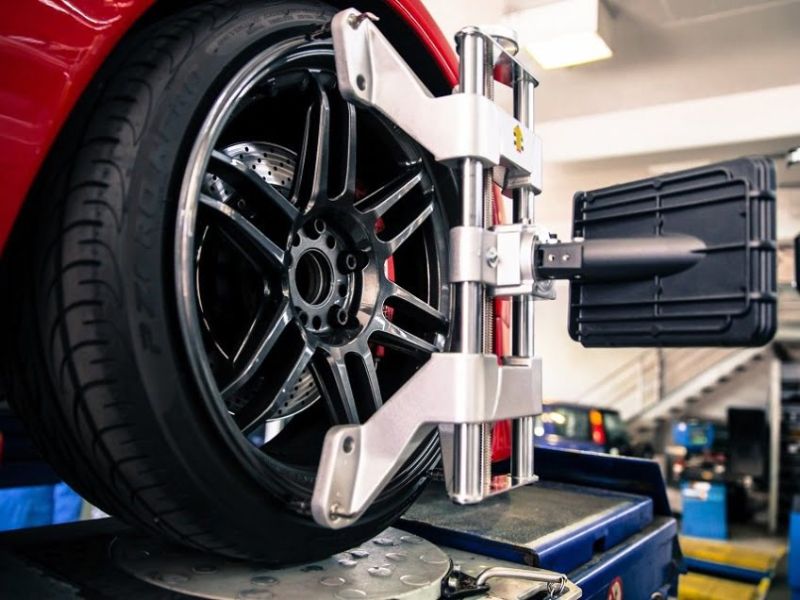 Góc đặt bánh xe bị sai trong thời gian dài