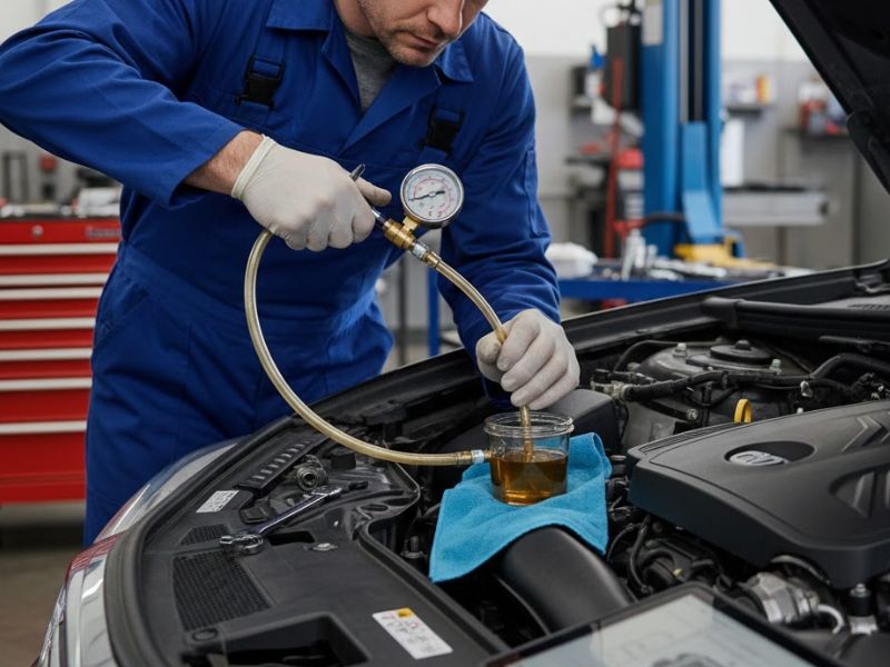 11 Nguyên nhân bơm cao áp không lên dầu & cách xử lý triệt để 8 Mồi thêm dầu cho bơm cao áp sau khi sửa xong