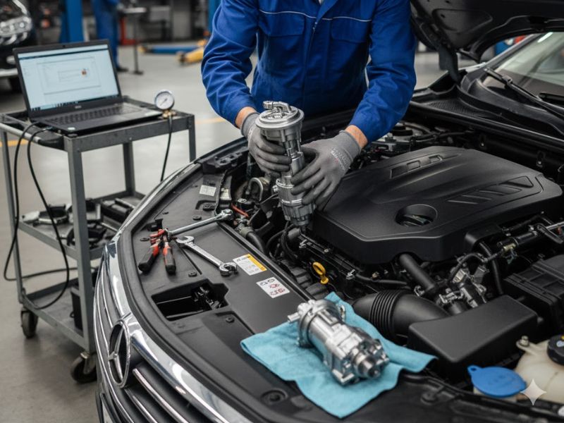 11 Nguyên nhân bơm cao áp không lên dầu & cách xử lý triệt để 10 Nếu không thể sửa chữa được thì thay mới bơm cao áp để đảo bảo chất lượng