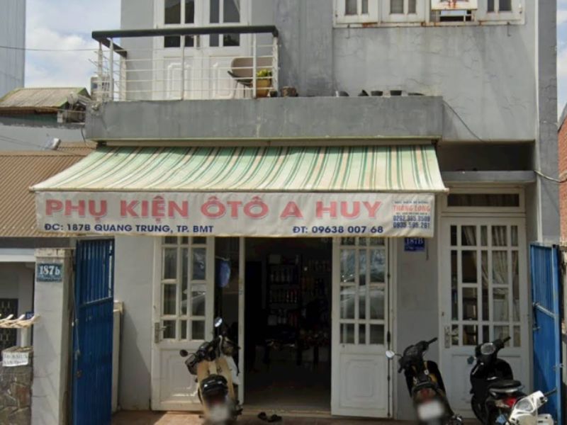 10 địa chỉ phụ tùng ô tô Buôn Ma Thuột uy tín, chất lượng cao 8 Phụ tùng ô tô A Huy - 187b Quang Trung