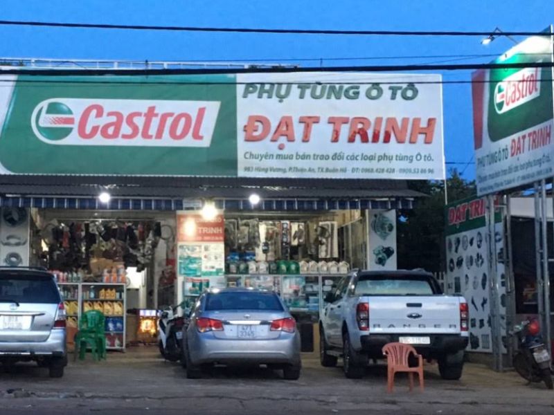 10 địa chỉ phụ tùng ô tô Buôn Ma Thuột uy tín, chất lượng cao 9 Phụ tùng ô tô Đạt Trinh