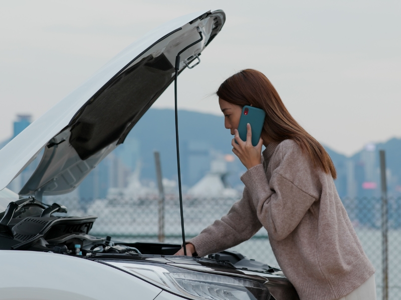 Xe chết máy đột ngột khi đang chạy