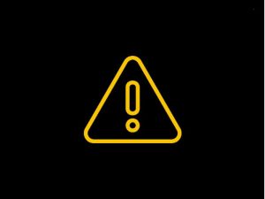 Báo lỗi chấm than trên ô tô