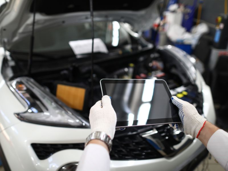 Đại tu hộp số: Thời điểm cần làm và chi phí mới nhất 2026 4 Cắm máy chẩn đoán để kiểm tra sơ lược trước khi đại tu