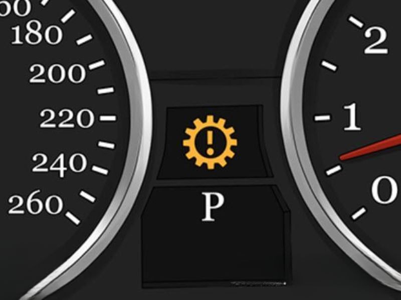 Báo lỗi chấm than trên ô tô: Nguyên nhân & cách xử lý nhanh 3 Cảnh báo hộp số hoặc động cơ
