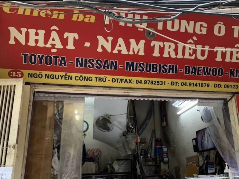 Top 13+ cửa hàng phụ tùng ô tô tại Hà Nội uy tín, giá tốt 11 Cửa hàng phụ tùng ô tô Chiến Ba