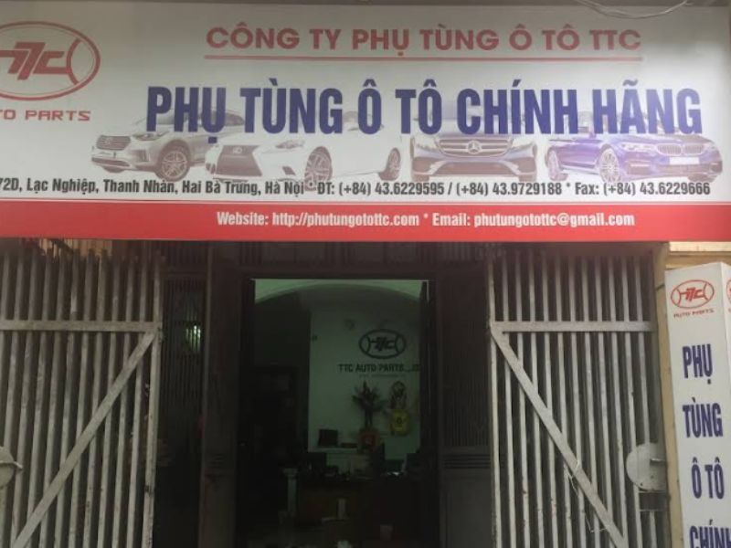 Top 13+ cửa hàng phụ tùng ô tô tại Hà Nội uy tín, giá tốt 7 Cửa hàng Phụ Tùng Ô Tô TTC