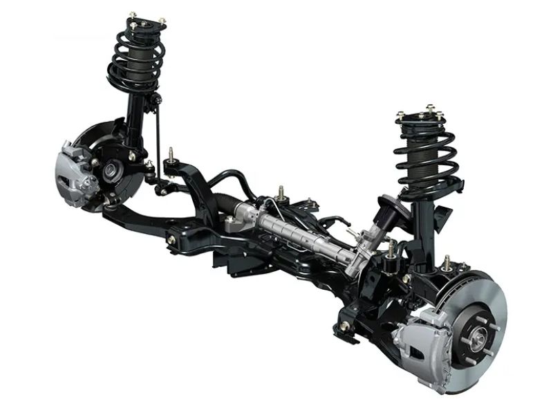 Hệ thống treo xe bị xuống cấp