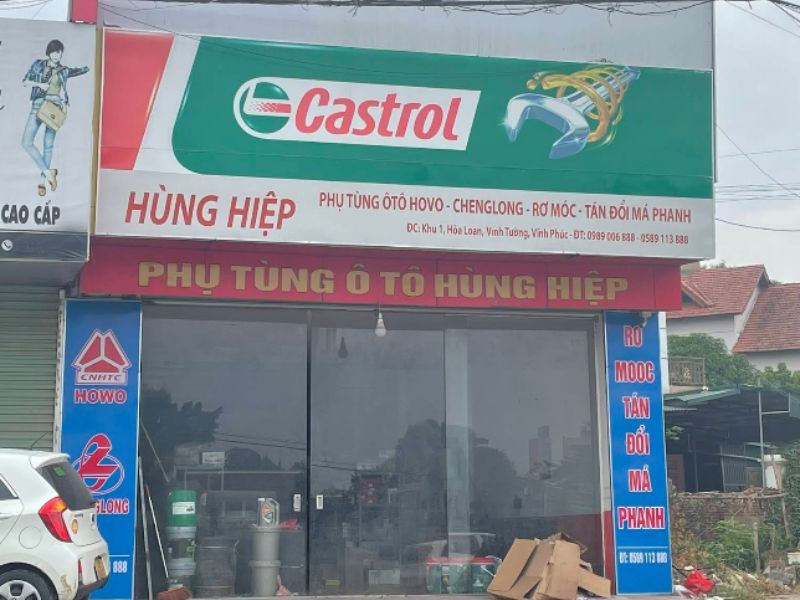 Phụ tùng ô tô Hùng Hiệp
