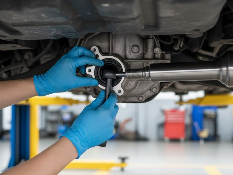 Thay phớt láp mới để tránh tình trạng rò rỉ dầu