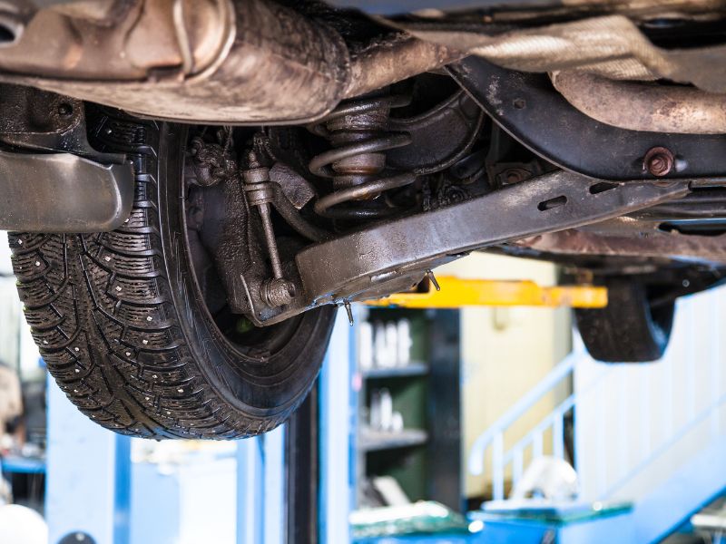 Dấu hiệu, nguyên nhân giảm xóc bục bóng hơi & cách xử lý 6 Thay thế bầu hơi (bóng hơi) mới