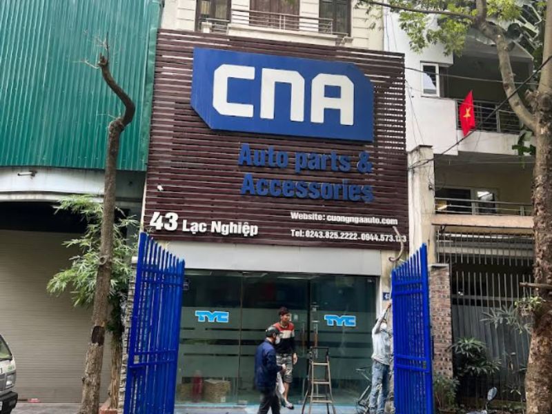 Top 13+ cửa hàng phụ tùng ô tô tại Hà Nội uy tín, giá tốt 8 Trụ sở của Phụ Tùng Ô Tô CNA