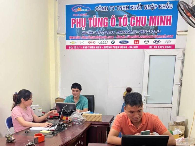 Top 13+ cửa hàng phụ tùng ô tô tại Hà Nội uy tín, giá tốt 5 Văn phòng làm việc của Phụ Tùng Ô Tô Chu Minh