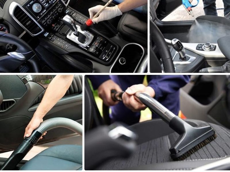Rửa xe dọn nội thất: Hạng mục, chi phí và địa chỉ uy tín 2 Vệ sinh khoang nội thất xe ô tô