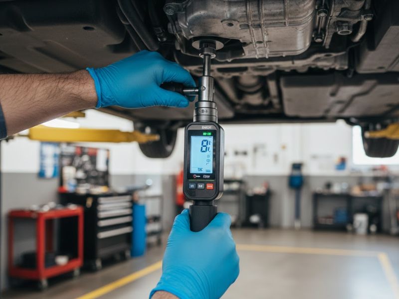 Chảy dầu vành trái động cơ: Nguyên nhân & cách khắc phục triệt để 5 Xiết lại bu lông đúng lực để dầu không bị rò ra ngoài