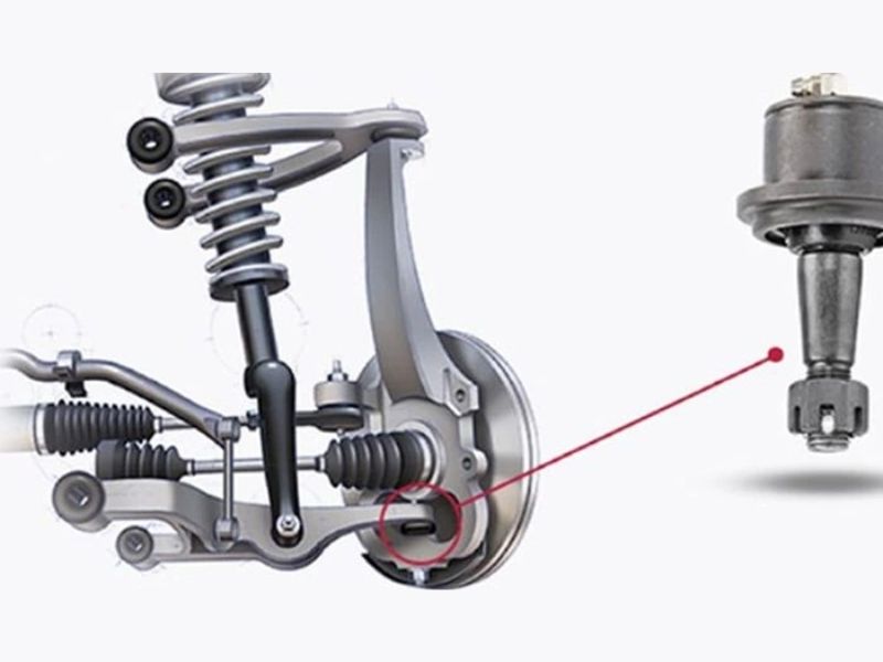 Bảo dưỡng thước lái, rotuyn, khớp cầu