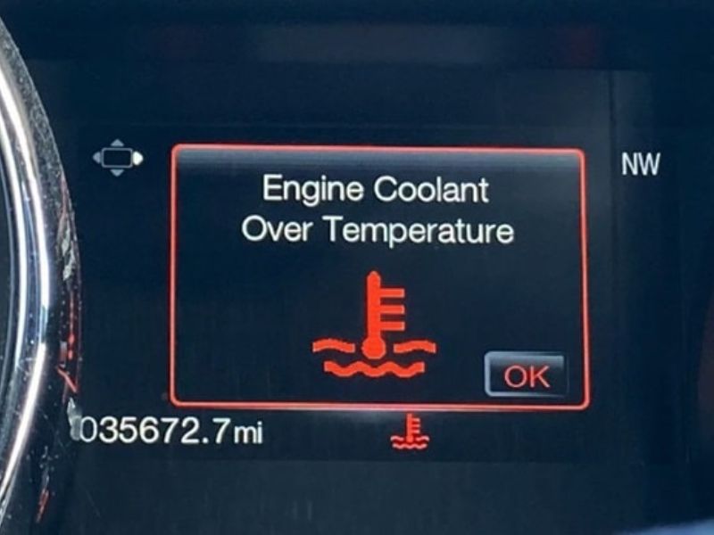 Đèn cảnh báo màu đỏ (H)