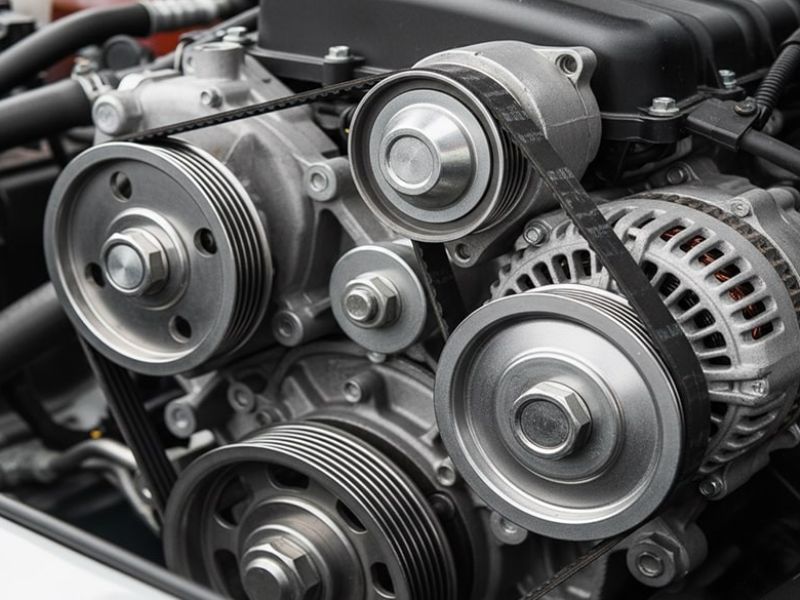 Kiểm tra dây curoa máy phát