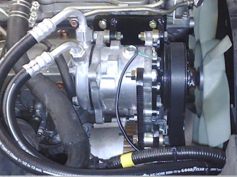 Máy nén khí trên ô tô hoạt động liên tục hoặc không hoạt động