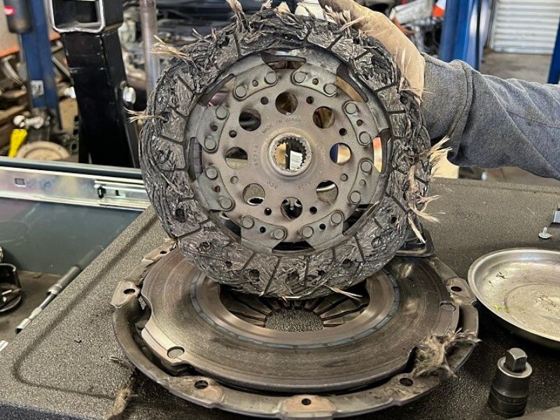 Trường hợp côn mòn nặng