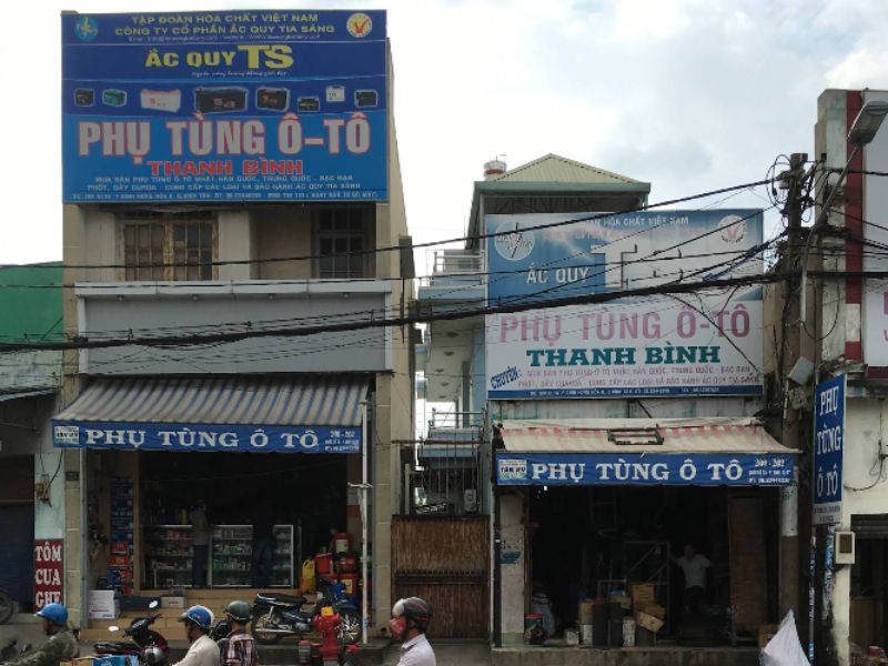 Cửa Hàng Phụ Tùng Ô Tô Thanh Bình