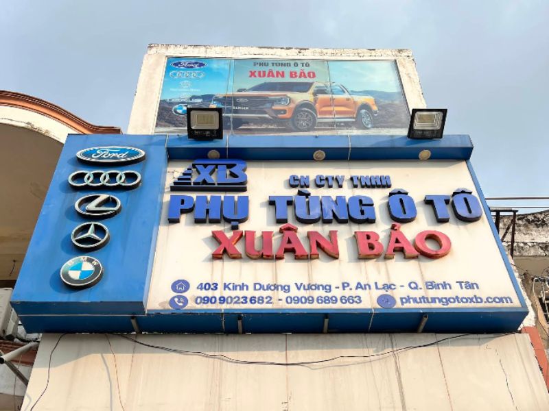 Cửa Hàng Phụ Tùng Oto Xuân Bảo - Phụ tùng ô tô Bình Tân