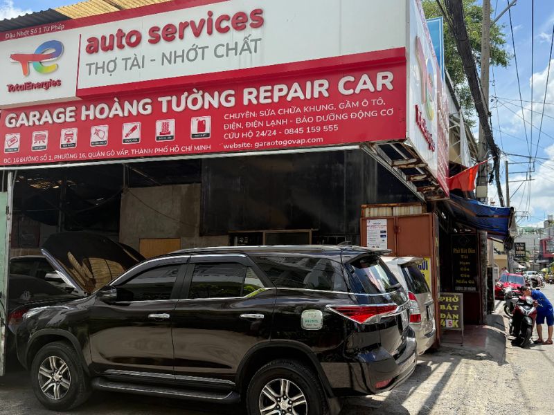 Garage Ô tô Gò Vấp( Hoàng Tường Repair car)