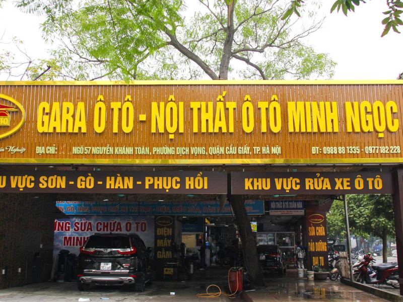 Minh Ngọc Auto - Garage ô tô & nội thất ô tô Cầu Giấy