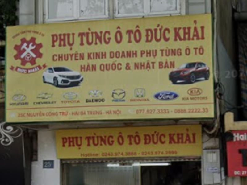 Phụ tùng ô tô Đức Khải