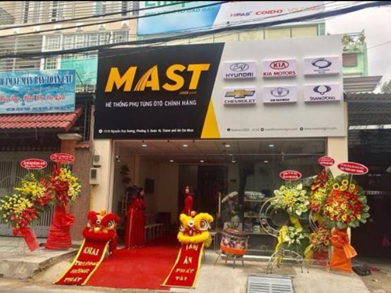 Phụ tùng ô tô MAST Sài Gòn