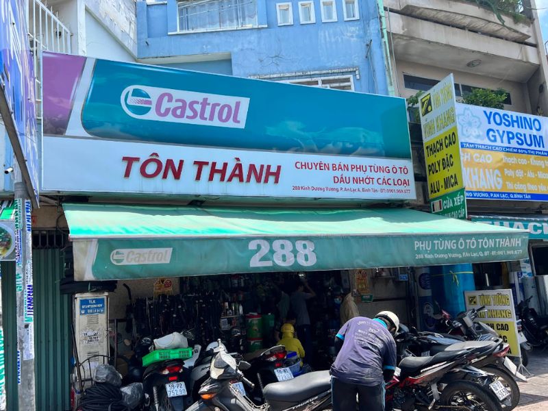 Cửa Hàng Phụ Tùng Ô Tô Tôn Thành