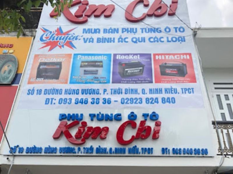 Cửa hàng phụ tùng ô tô KIM CHI