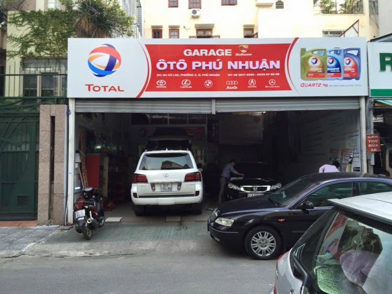 Top 6 cửa hàng phụ tùng ô tô Phú Nhuận chất lượng, giá tốt 4 Garage ô tô Phú Nhuận