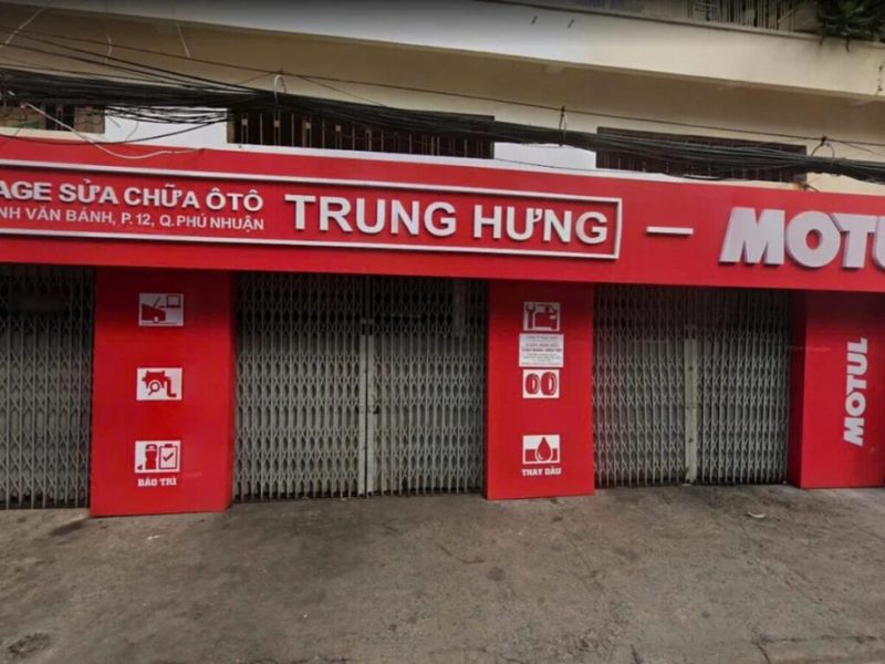 Top 6 cửa hàng phụ tùng ô tô Phú Nhuận chất lượng, giá tốt 3 Garage ô tô Trung Hưng - Phụ tùng ô tô Phú Nhuận chất lượng