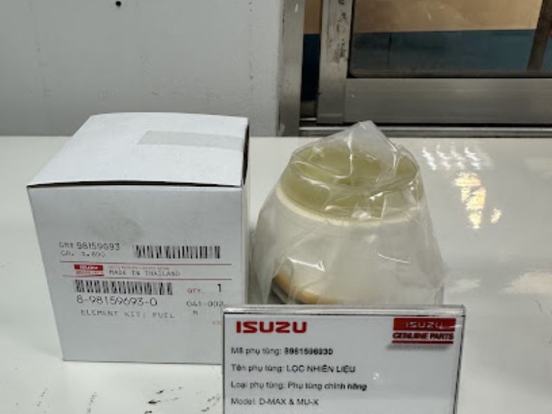 Phụ Tùng ISUZU CHÍNH HÃNG - Miền Tây/ Cần Thơ