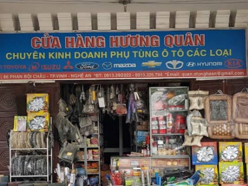 Cửa Hàng Phụ Tùng Ô Tô Hương Quân